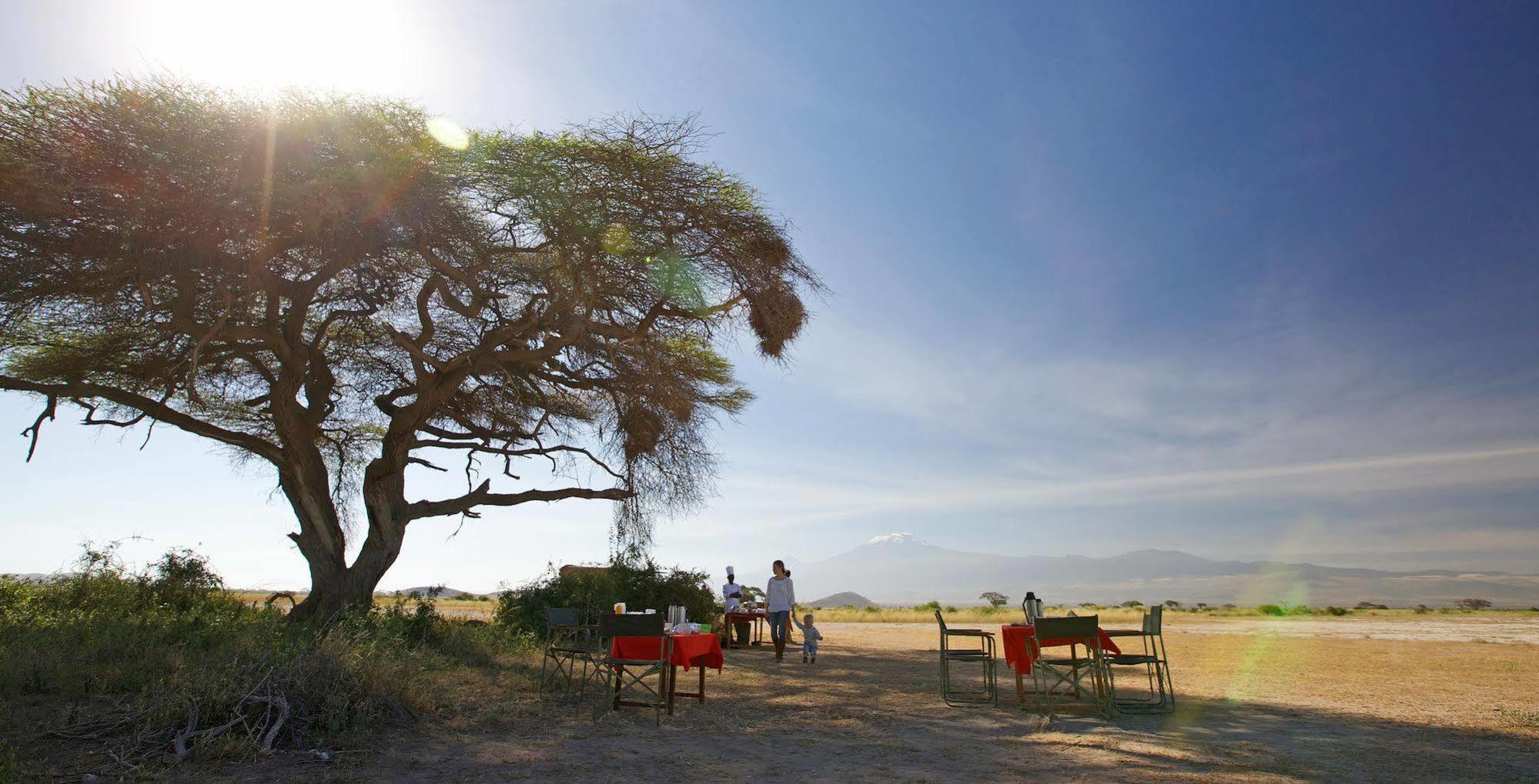 Elewana Tortilis Camp Hotel Amboseli Bagian luar foto