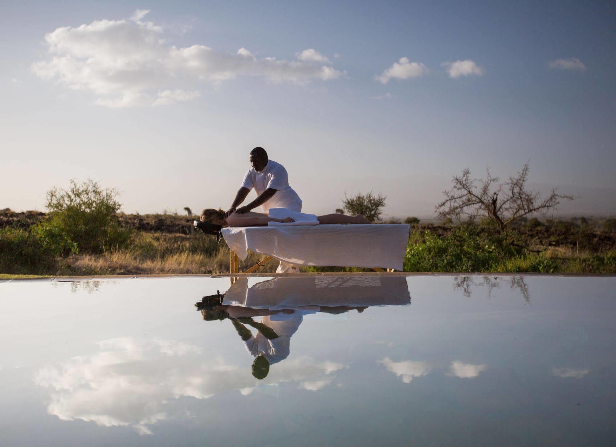 Elewana Tortilis Camp Hotel Amboseli Bagian luar foto