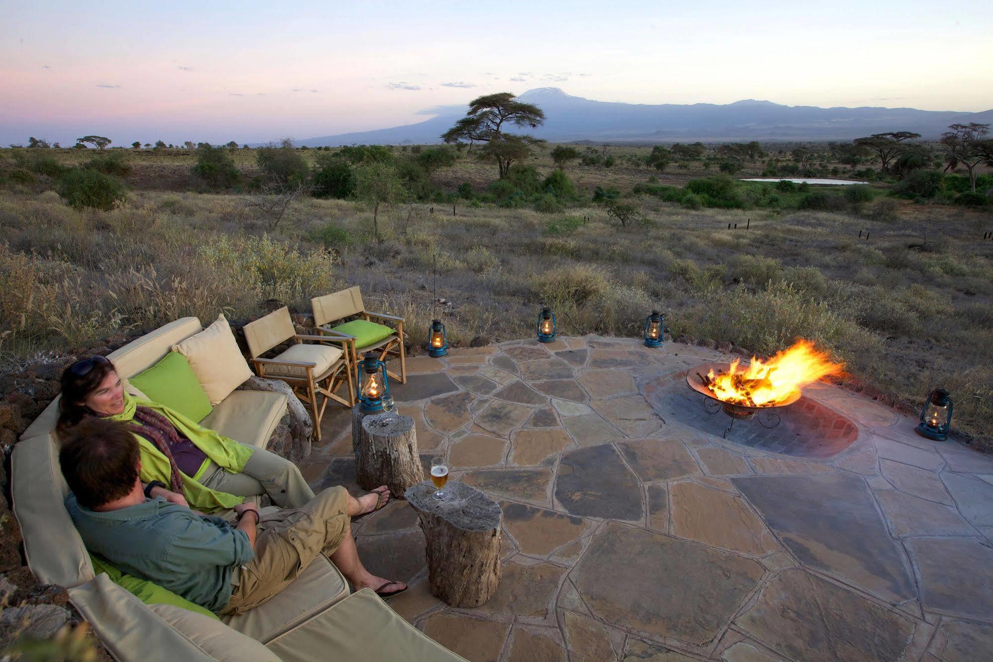 Elewana Tortilis Camp Hotel Amboseli Bagian luar foto
