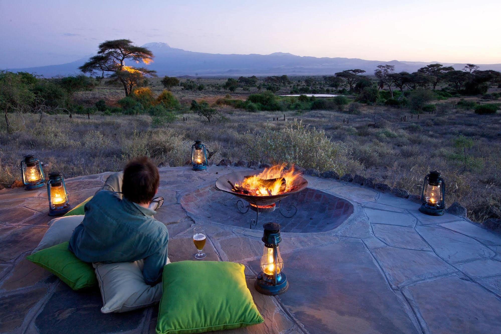 Elewana Tortilis Camp Hotel Amboseli Bagian luar foto