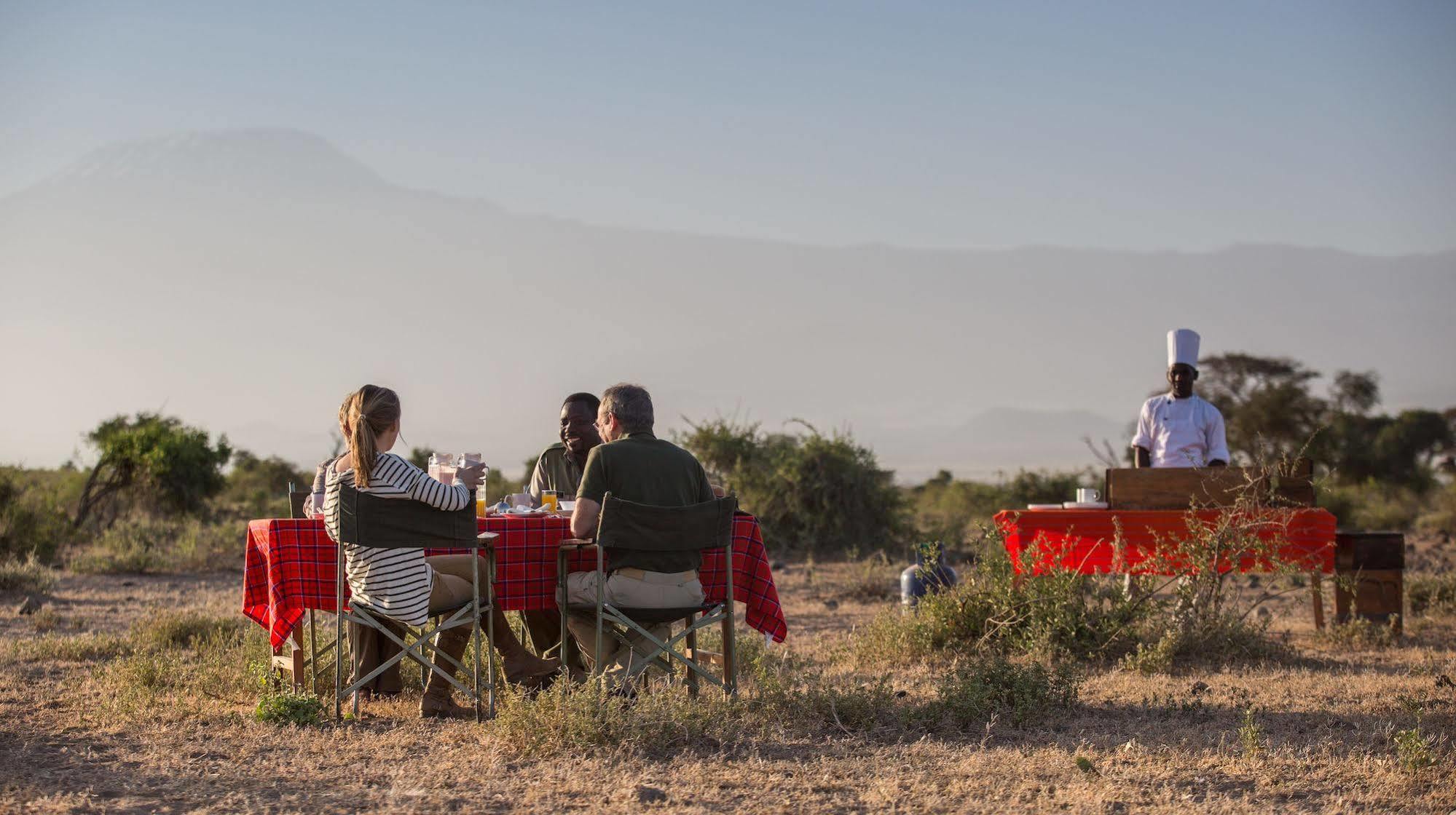 Elewana Tortilis Camp Hotel Amboseli Bagian luar foto
