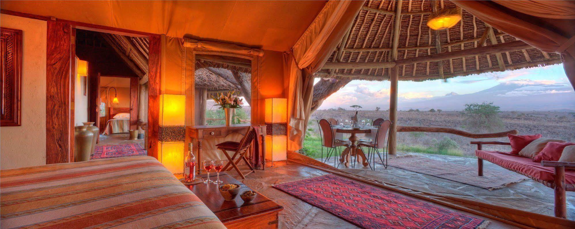 Elewana Tortilis Camp Hotel Amboseli Bagian luar foto